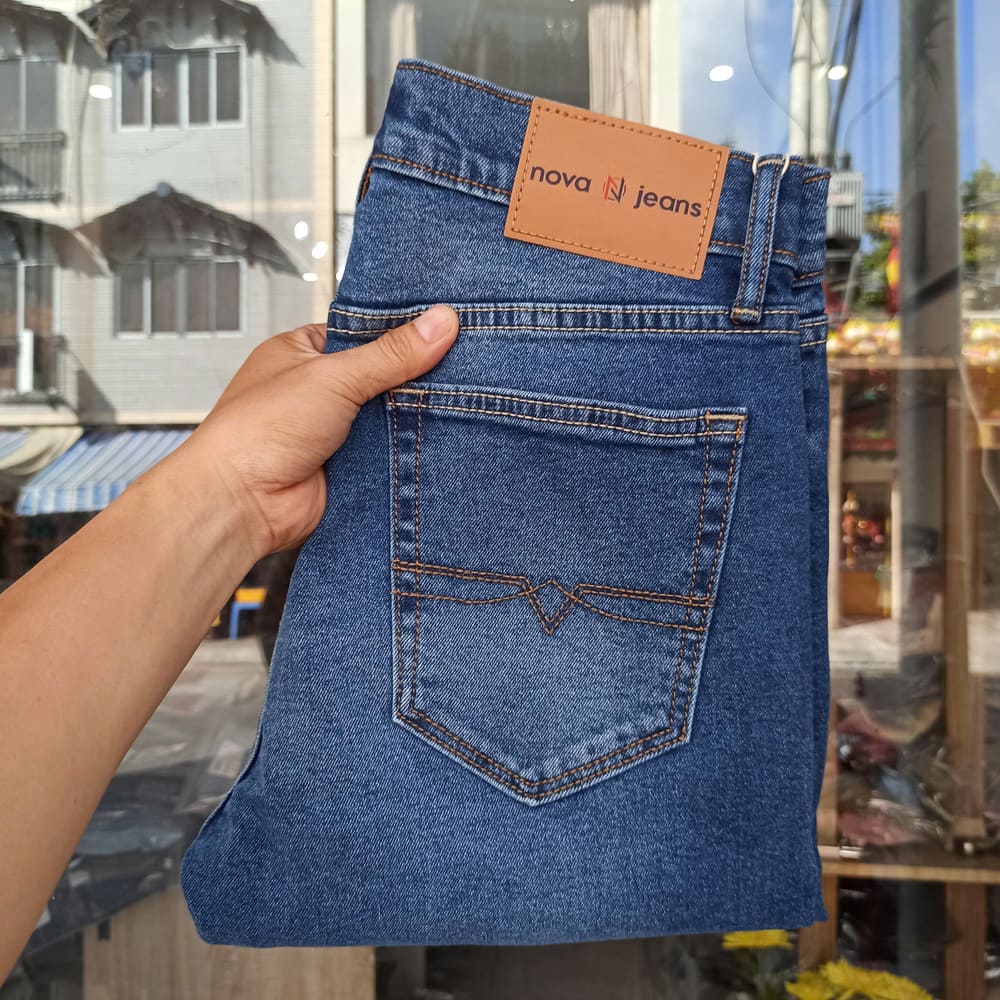 Sỉ quần jean Nova xanh wash là nguồn hàng được nhiều shop, đại lý ưu tiên lựa chọn